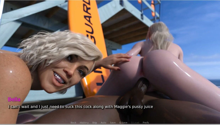XXX Games Bunk: My hotwife - juego de roles - esposa y su amiga comparten...