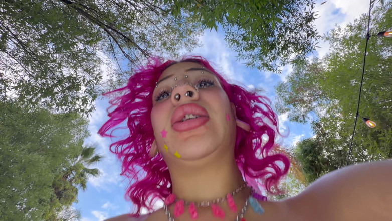 Alfiecinematic: Zničení hnědé kundičky nadržené Nali Marie na POV