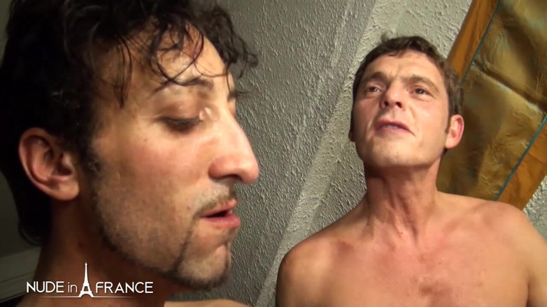 Nude in France: Sublime Small Titted Brunette Hard Double Vaginal Penetrated and Cum...