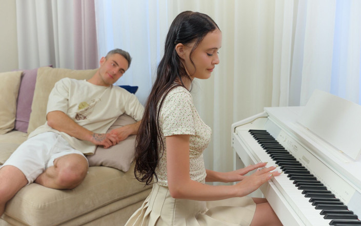 Sinful Studio: Playing the Piano Ended in Intense Anal Fucking