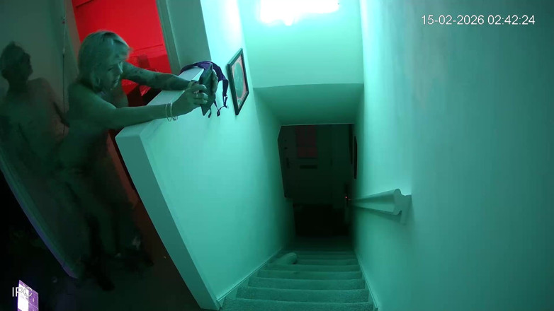 SilverFux: Caught on Security Cam Cheating Woman Flirts and Fucks on...