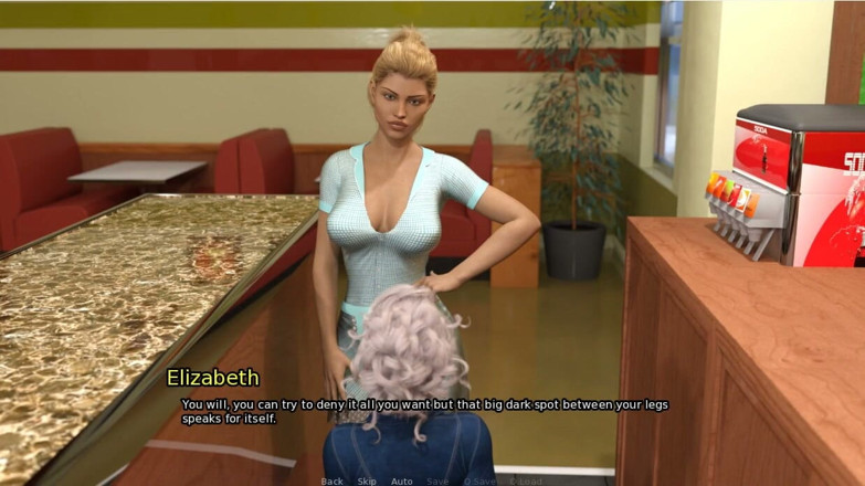 XXX Games Bunk: Grandma's House - Gameplay -roleplay - Employee Caught While Giving Blowjob to Her...