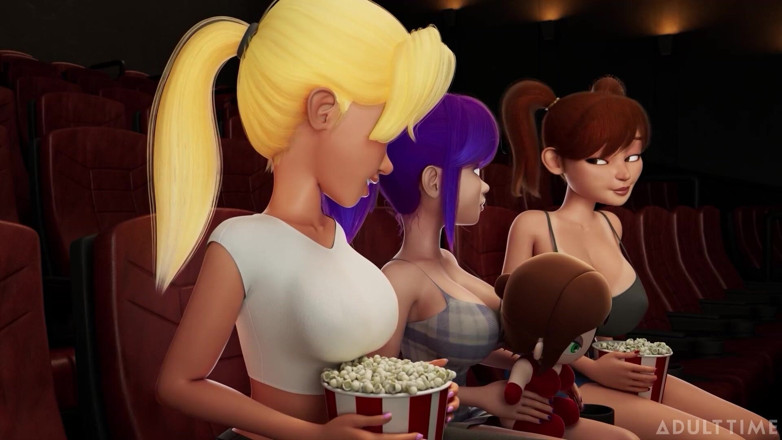 Agent Red Girl: Oopsie Animated 03 - the Big Screen!