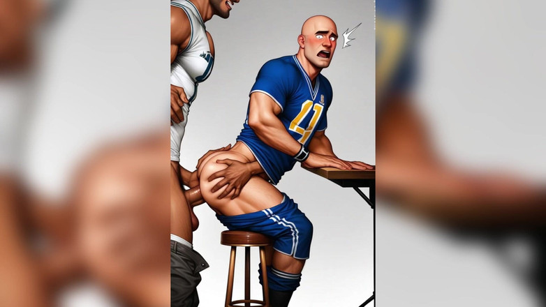 Office boy: Schwuler arschfick mit sperma