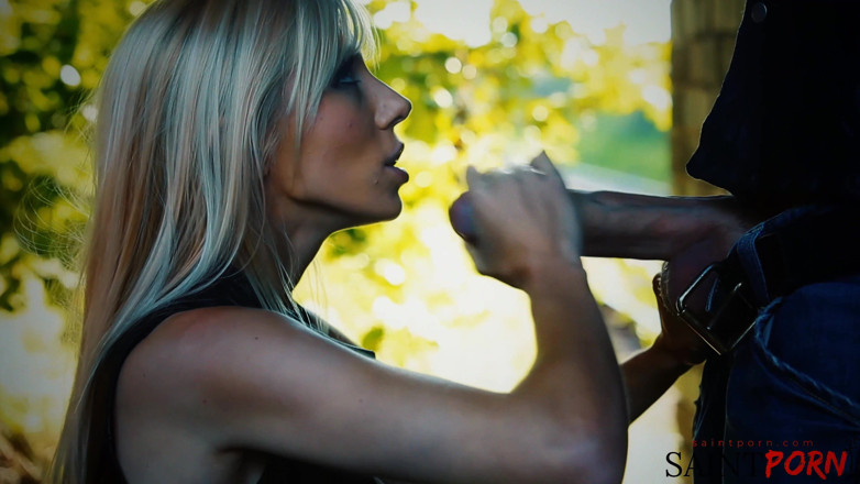 SaintPorn: Blonde Does Business with an Open Mouth and a Taste...
