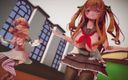 Mmd anime girls: Mmd R-18 Anime Girls Sexy Dancing Clip 258
