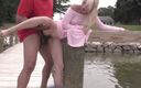 Real Amateur Sluts: Asian teen squirts after fucking on the pier!