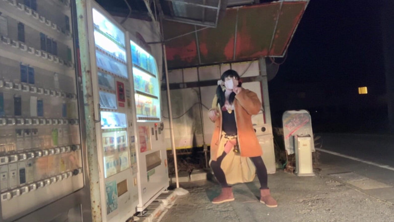 megu2002: Samostatné vyučování No39 Expozice v nočních telefonních budkách a automatech