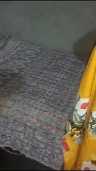 Indian Desi Bhabhi Blowjob Sucking Dick at Night