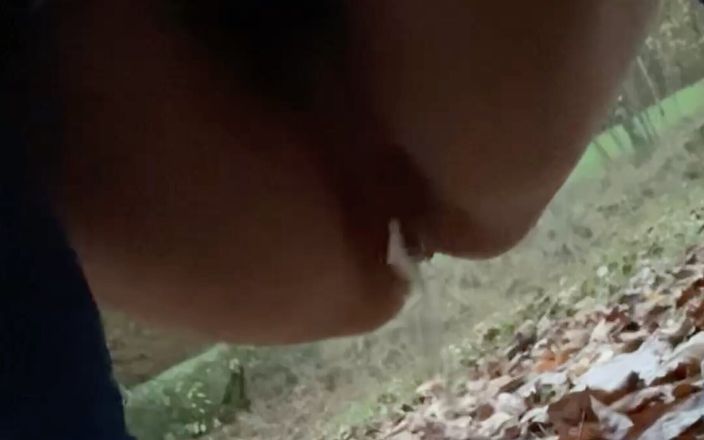 Mila Germany: Masturbation in My Car and Pissing in Forest, Horny by...