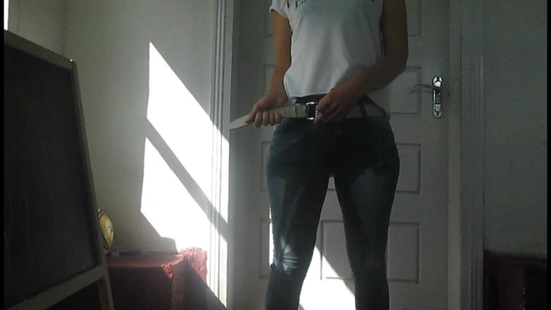 SexyAnka: Aftrekken, masturbator neuken, op mijn pissige broek