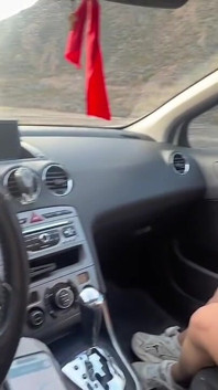 Busty Asks for Uber and Wants to Pay with Sex and Blowjob