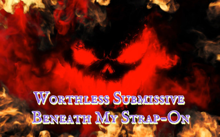 Goddess Misha Goldy: 내 스트랩 온 아래 쓸모없는 복종
