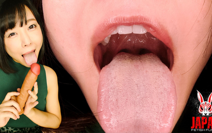 Japan Fetish Fusion: 浓稠的唾液大战甜美的呼吸 - arisa Hanyu展示口水的原因