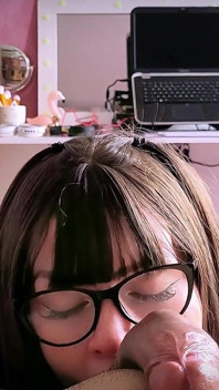 Handjob Cumshot Ruined Orgasm and Rimjob with Balls