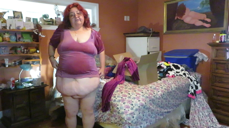 BBW nurse Vicki adventures with friends: Part 3 trying on new items for videos makeing request show...