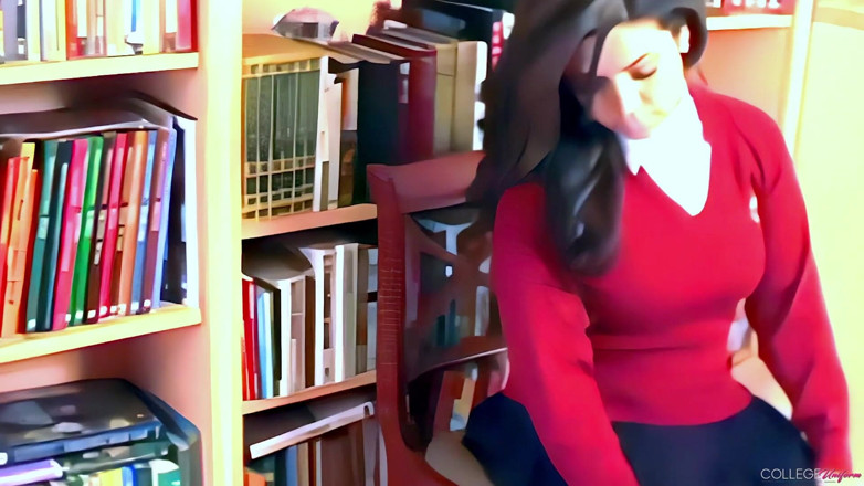 College Uniform: Bookcase Featuring Samantha Buxton