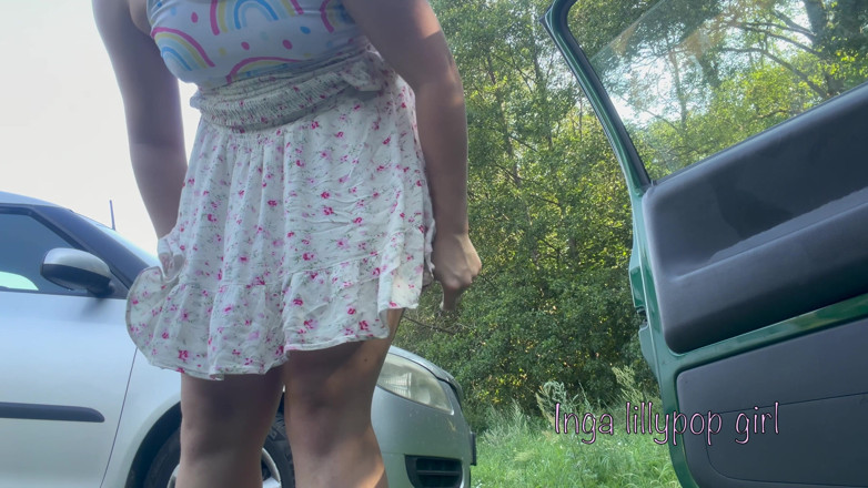 Inga lillypop girl: I Didn't Know That Someone Was Filming Me Changing Into...