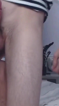 Sucking Huge Dick and Make Him Cum Twice