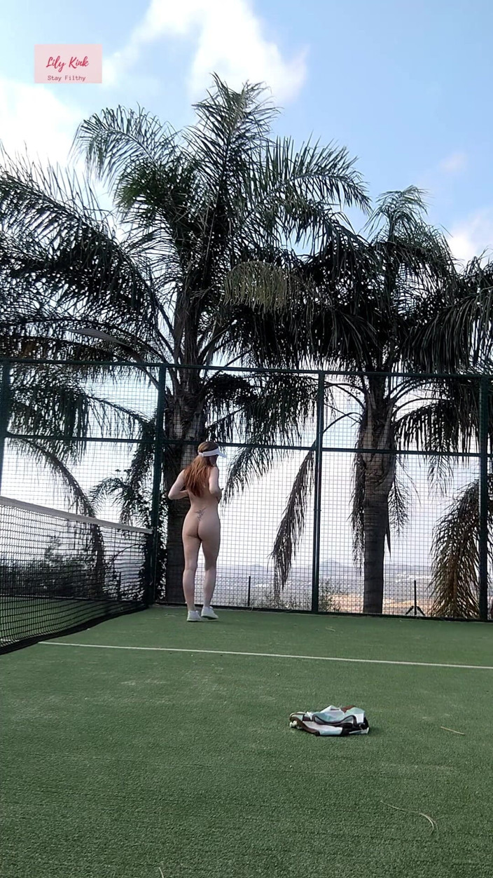 Lily kink: POV Dirty Talking Face Sitting Tennis Court MILF Slut