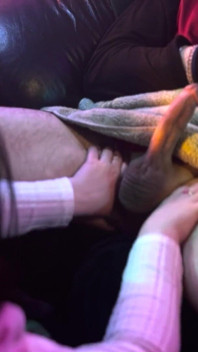 I Give My Stepdad's Best Friend a Handjob