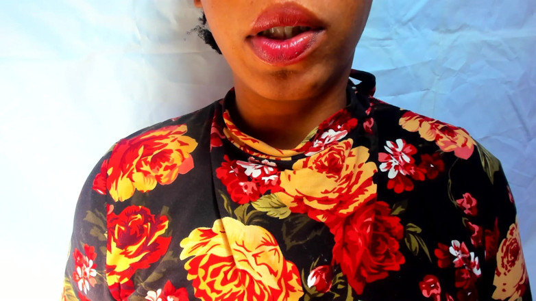 AnalEbony: Lip Fetish, Countdown to Cum!