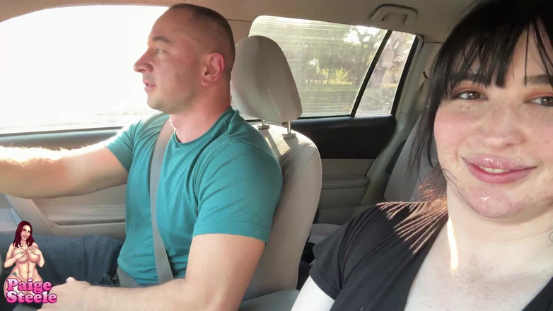 Paige Steele: Quase pego fazendo sexo arriscado no carro público