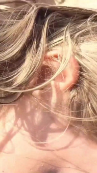 Daniella Margot have fun with her lesbian girlfriend at a nude beach