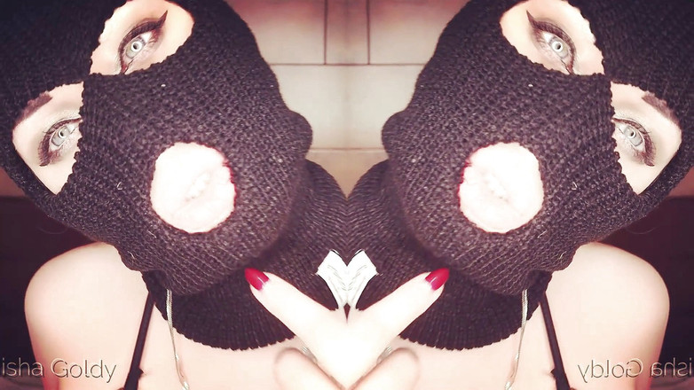 Goddess Misha Goldy: Presentado por gángsters sexy con labios hermosos!