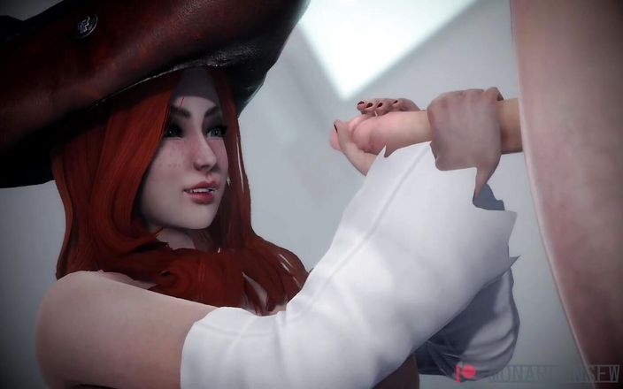 The fox 3D: League of Legends Miss Fortune cu pulă mare de la...