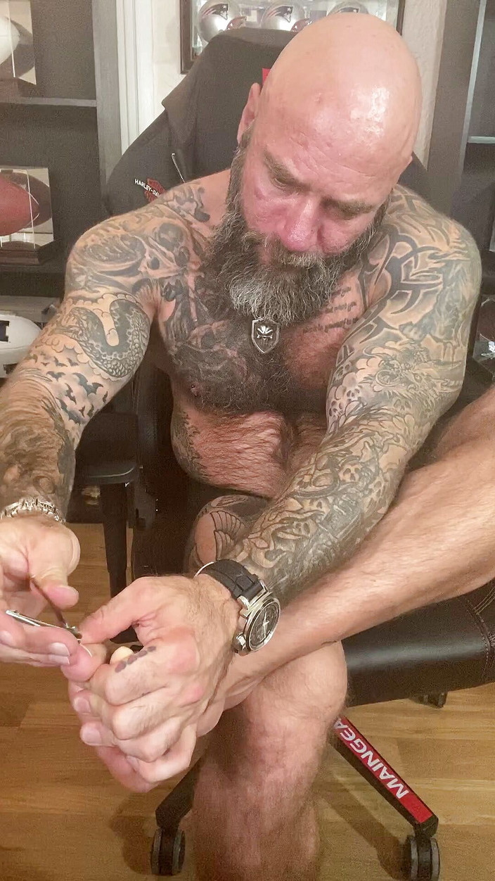 MasculineJason - Jason Collins: Finger- und zehennägel-fetisch!