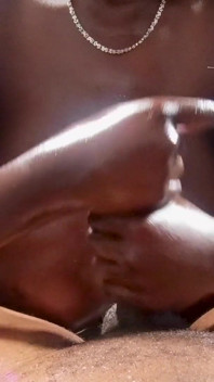 Babe Big Boobs POV Blowjob and Handjob Huge Cock - Body Paint