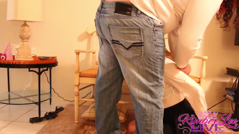 Kimber Lee: Sexy blonde Kimber Lee knows just how to get out...