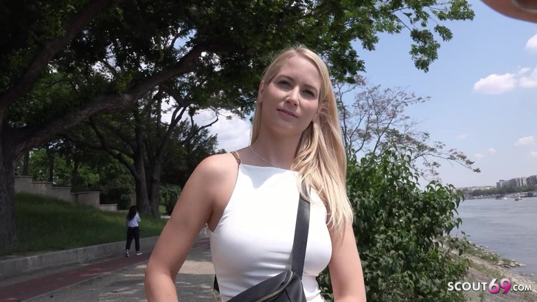 German Scout: German Scout - Sexy PAWG girl Sharon pickup and rough eye...
