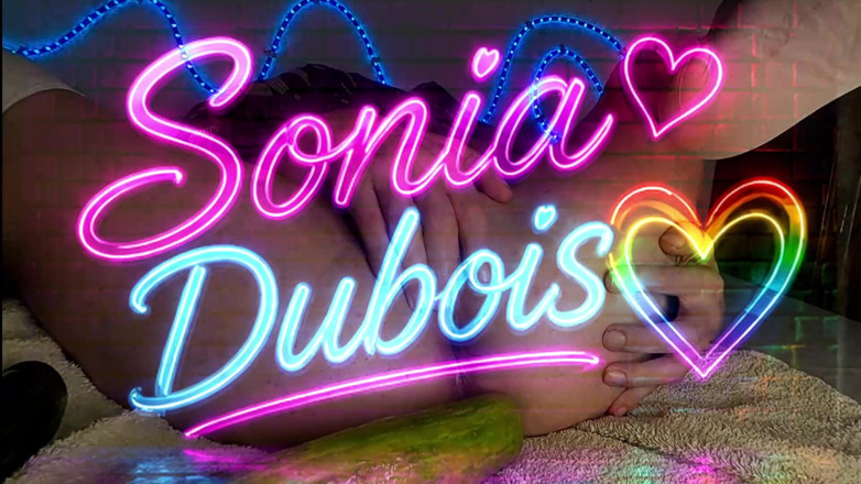 Sonia Dubois: Sonia Gets a Cucumber