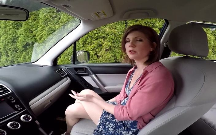 Housewife ginger productions: In Rental Car with Co-worker