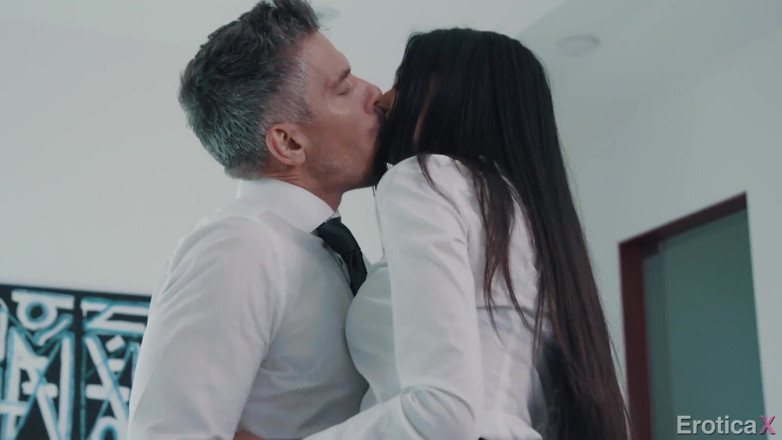 Erotica X: Sexy latina Eliza Ibarra passionate affair with boss - Eroticax