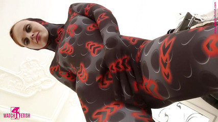 Watch4fetish: Anni în Mulitlayerd Spandex