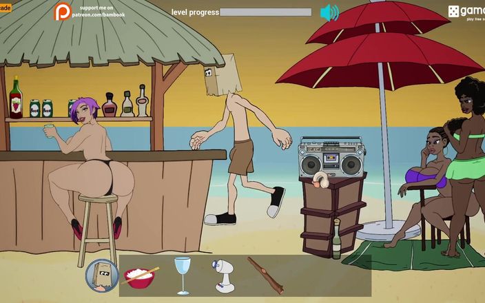 LewdArcade: Koleksi Fuckerman V1.3 Pantai Permainan Porno Penuh Bermain Walkthrough