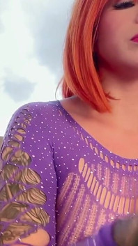 Anitta Miller Is Masturbating and Blowjob a Dick on the Terrace