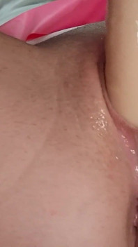 Hot Dildo Masturbation - Close-up Pleasure with My Beloved Toy
