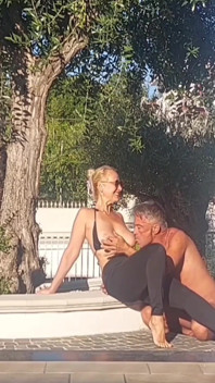 Selena's Outdoor Yoga and Sex