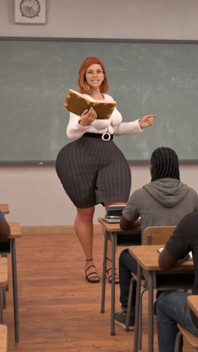 Mrs. Keagan: After Class Dick Down.