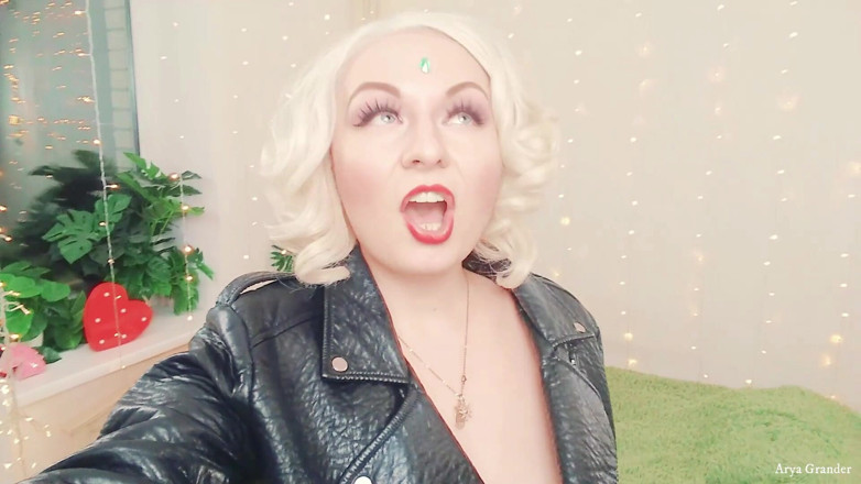 Arya Grander: Rude FemDom POV video (Arya Grander)