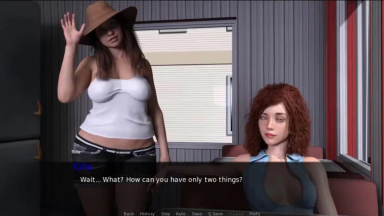 Visual Novels: Pine falls part 2