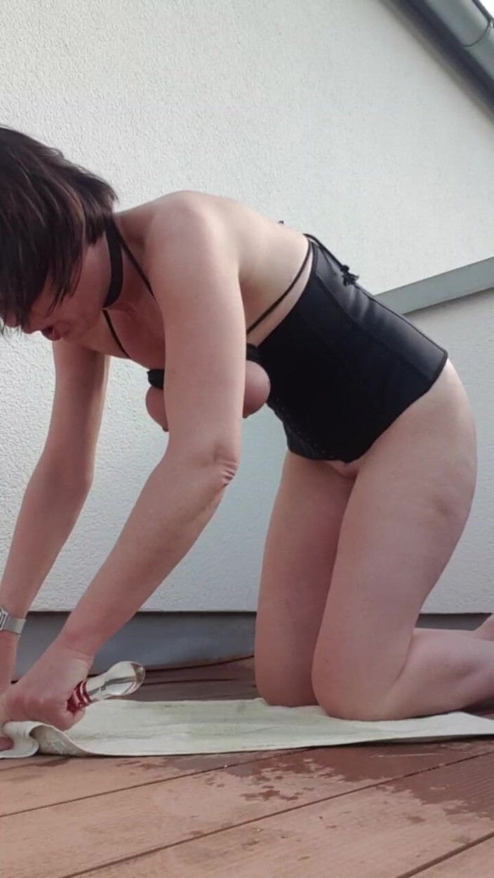 JulieEroticDress: Bunu daha önce hiç görmedim, fışkırtma extase