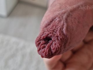 Femboy vs hot boy: It&#039;s Beautiful! Two Foreskin in Cumshot, Powerful Cocks with Thick...