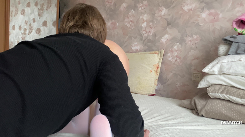 Dvabitch: Facial ending &amp; pussy licking with cock sucking in 69 pose