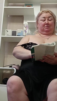 Jerking off a Dick, Fucking a Neighbor in Her Mouth and Cumming on Her Huge Tits