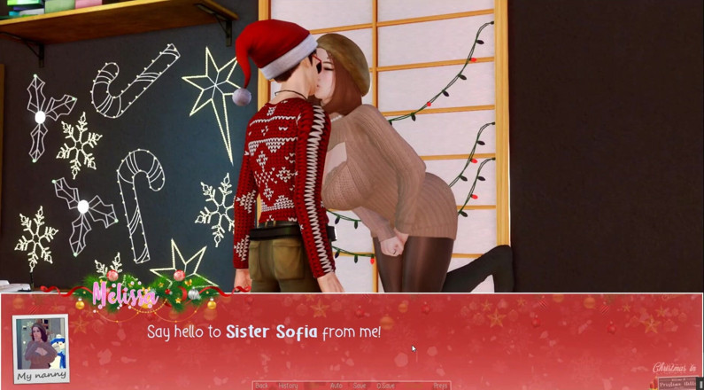 Cumming Gaming: Unlimited Christmas [Xmas hentai pornplay] Ep.14 the sexy old nun betrayed...